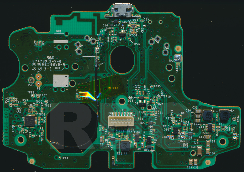 Xbox one shop controller motherboard 1708